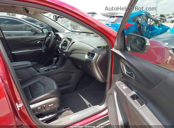 2GNAXMEV6J6129145 2018 CHEVROLET EQUINOX Burgundy წინა სალონის ხედი