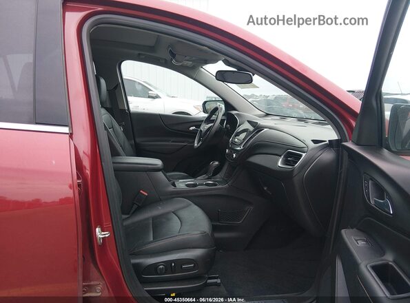 2GNAXMEV9J6202279 2018 CHEVROLET EQUINOX Red Vista interior delantera