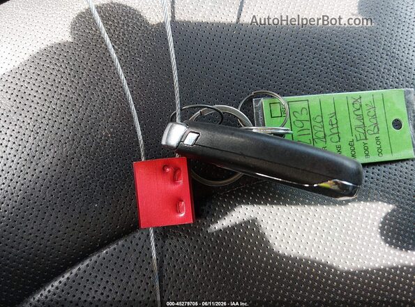 2GNAXNEV2L6130625 2020 CHEVROLET EQUINOX Black Dashboard view