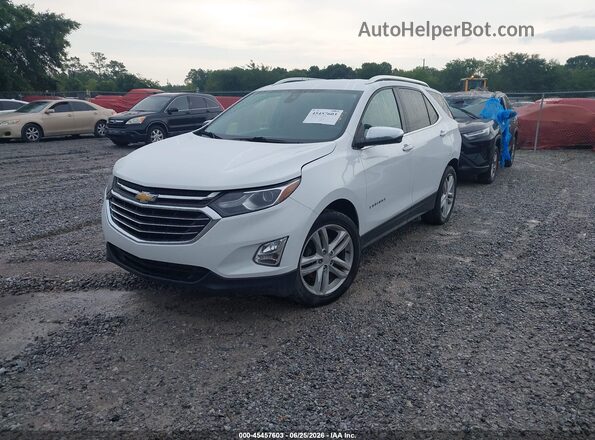 2GNAXNEX0J6316890 2018 CHEVROLET EQUINOX White Առջևի ձախ երեք քառորդ տեսարան
