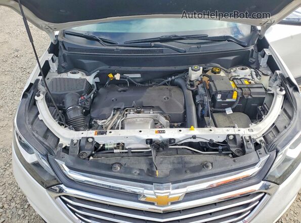 2GNAXNEX2J6328684 2018 CHEVROLET EQUINOX White Vista del compartimento del motor