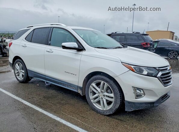 2GNAXNEX6J6149693 2018 CHEVROLET EQUINOX White წინა მარჯვენა