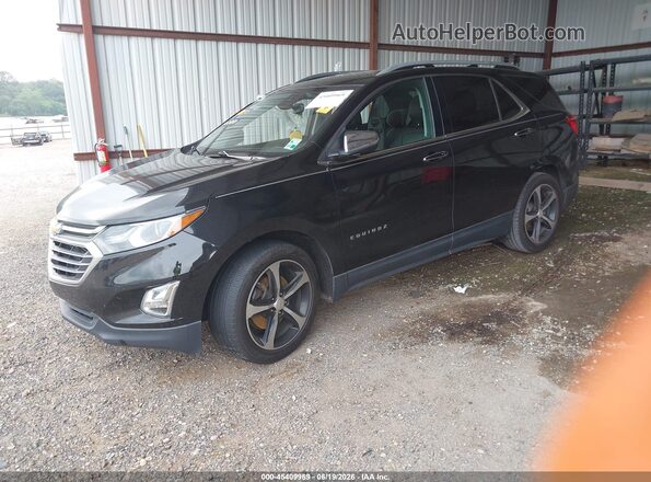 2GNAXPEX5K6129335 2019 CHEVROLET EQUINOX Black Vista tres cuartos delantera izquierda