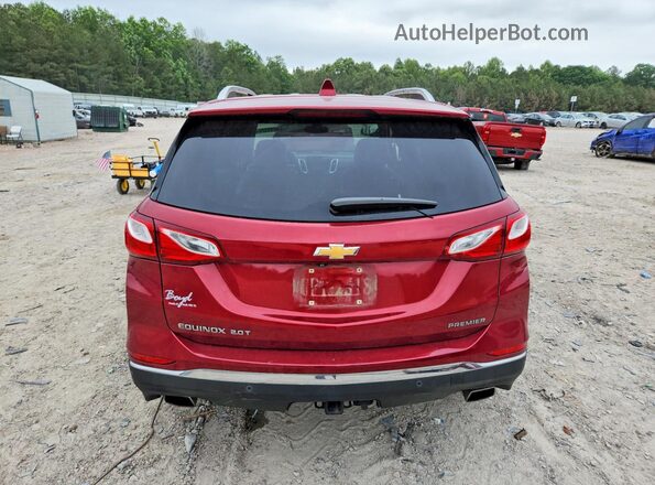 2GNAXPEX7L6147966 2020 CHEVROLET EQUINOX Red Vista trasera