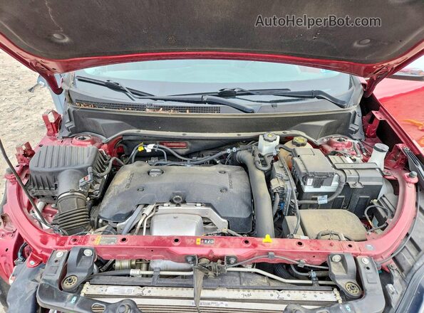 2GNAXPEX7L6147966 2020 CHEVROLET EQUINOX Red Vista del compartimento del motor