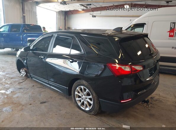2GNAXSEV0L6175612 2020 CHEVROLET EQUINOX Черный Задняя левая четверть
