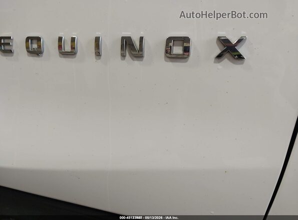 2GNAXSEV0L6248266 2020 CHEVROLET EQUINOX White Front view