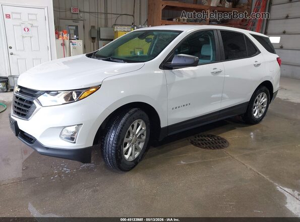 2GNAXSEV0L6248266 2020 CHEVROLET EQUINOX White Front left