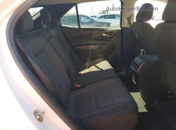 2GNAXSEV1J6202393 2018 CHEVROLET EQUINOX White Vista interior trasera
