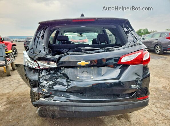 2GNAXSEV1K6237713 2019 CHEVROLET EQUINOX Black Widok z tyłu