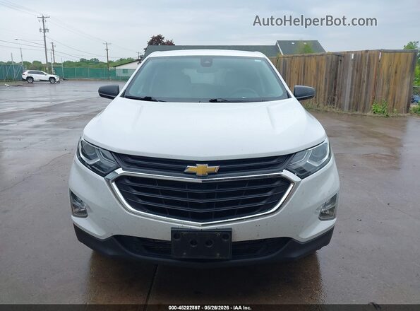 2GNAXSEV1L6240516 2020 CHEVROLET EQUINOX White ხელსაწყოთა პანელის ხედი