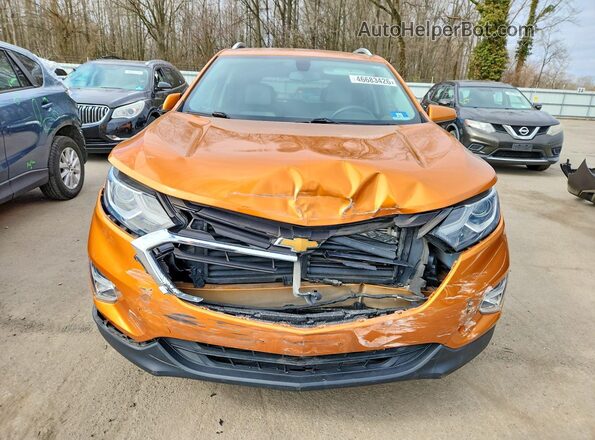 2GNAXSEV2J6103579 2018 CHEVROLET EQUINOX Оранжевый Вид спереди