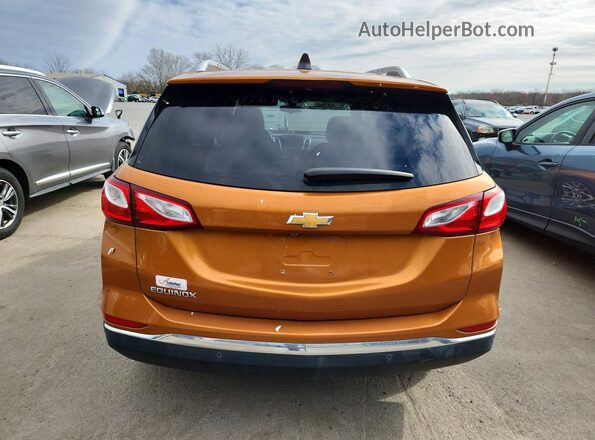 2GNAXSEV2J6103579 2018 CHEVROLET EQUINOX Оранжевый Вид сзади