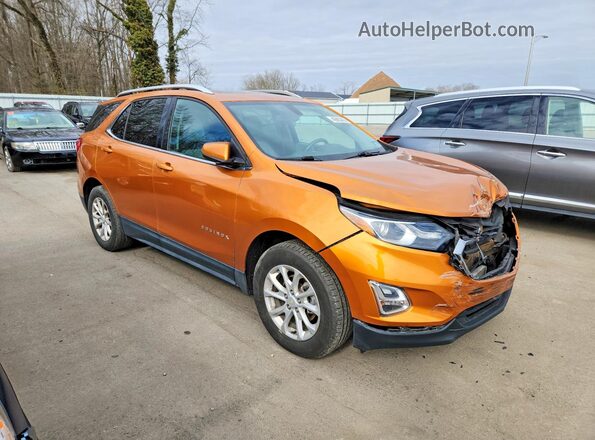 2GNAXSEV2J6103579 2018 CHEVROLET EQUINOX Оранжевый Передняя правая четверть