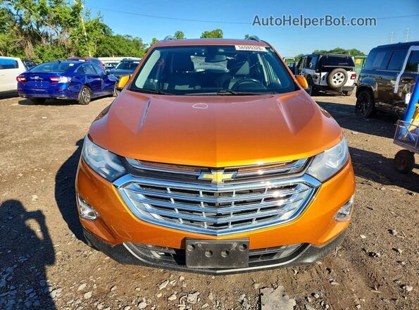 2GNAXSEV2J6106126 2018 CHEVROLET EQUINOX Orange წინა ხედი