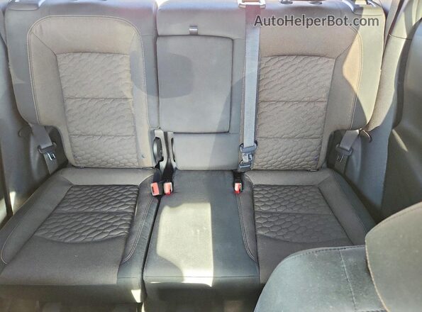 2GNAXSEV2J6122245 2018 CHEVROLET EQUINOX Gray უკანა სავარძლების ხედი