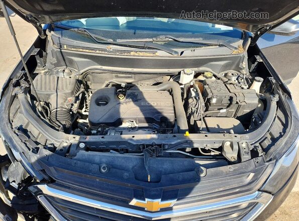 2GNAXSEV2J6122245 2018 CHEVROLET EQUINOX Gray ძრავის განყოფილების ხედი