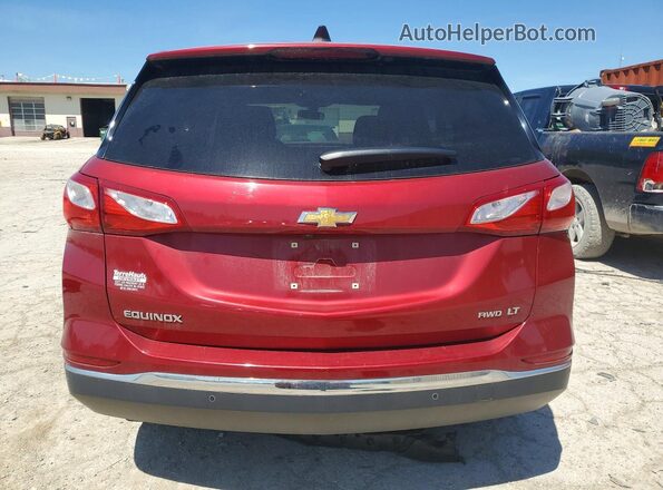 2GNAXSEV2J6166018 2018 CHEVROLET EQUINOX Red Вид ззаду