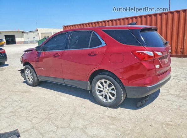 2GNAXSEV2J6166018 2018 CHEVROLET EQUINOX Red Задня ліва чверть