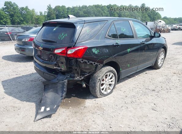 2GNAXSEV2L6197451 2020 CHEVROLET EQUINOX Черный Задняя правая четверть