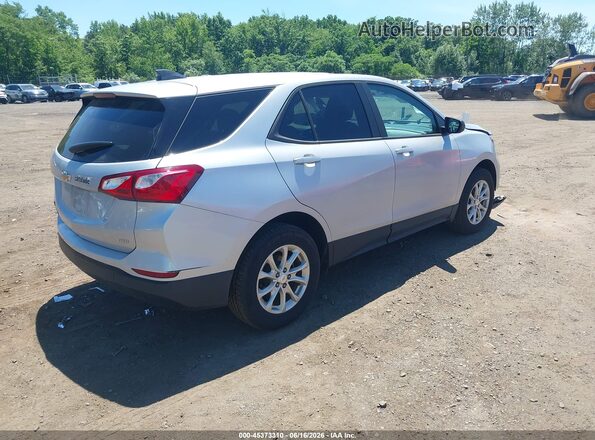 2GNAXSEV2L6223546 2020 CHEVROLET EQUINOX Silver Rear right
