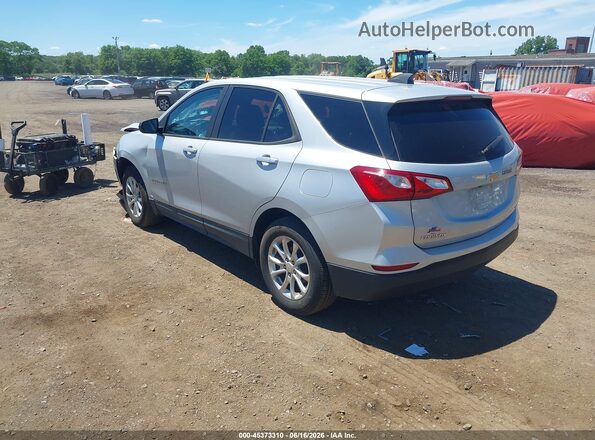 2GNAXSEV2L6223546 2020 CHEVROLET EQUINOX Silver Rear left