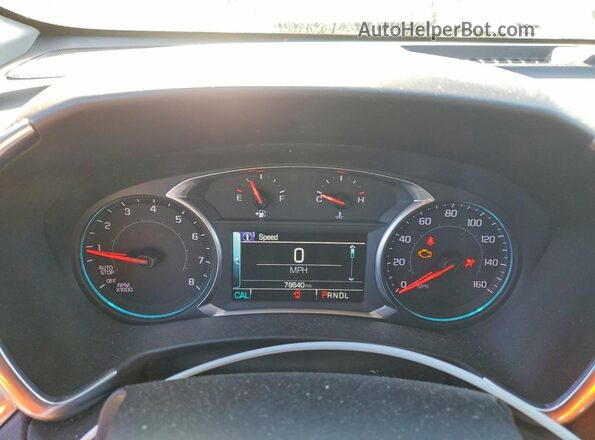 2GNAXSEV3J6148157 2018 CHEVROLET EQUINOX Tan Widok zestawu wskaźników