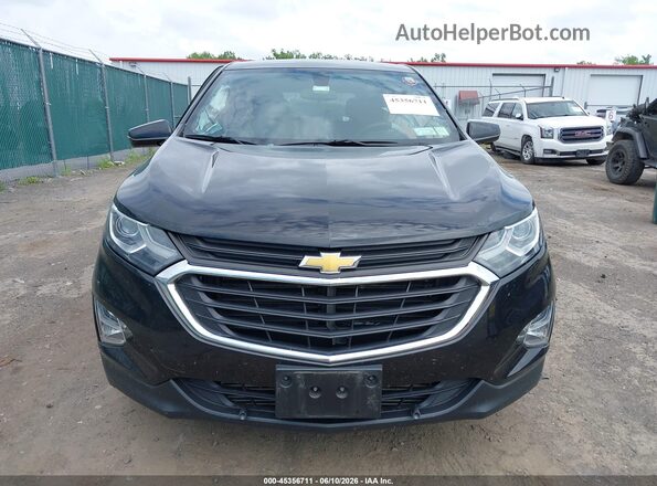 2GNAXSEV3J6307341 2018 CHEVROLET EQUINOX Black Instrument cluster view