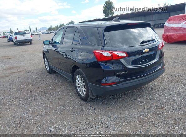 2GNAXSEV4L6222253 2020 CHEVROLET EQUINOX Black უკანა მარცხენა