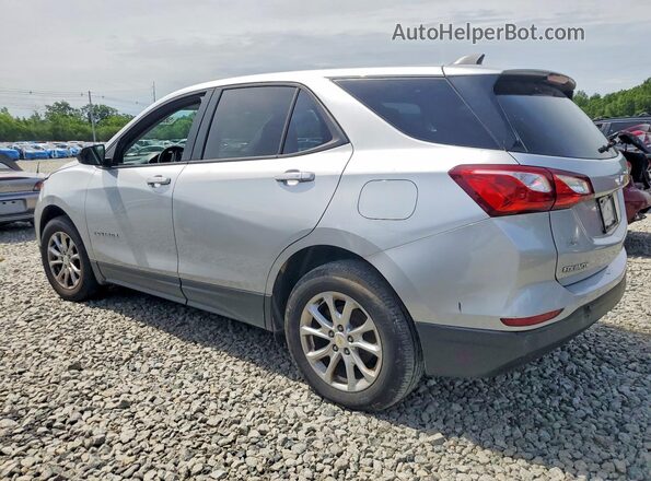 2GNAXSEV5K6278751 2019 CHEVROLET EQUINOX Silver Trasero izquierdo