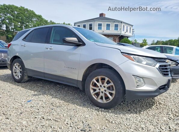 2GNAXSEV5K6278751 2019 CHEVROLET EQUINOX Silver Delantero derecho