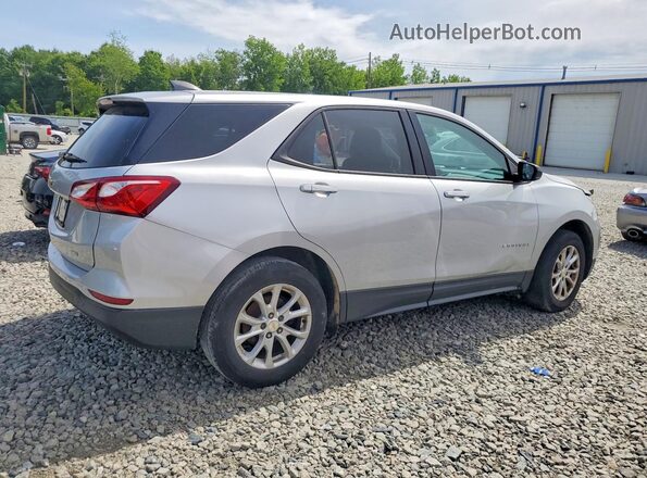 2GNAXSEV5K6278751 2019 CHEVROLET EQUINOX Silver Trasero derecho