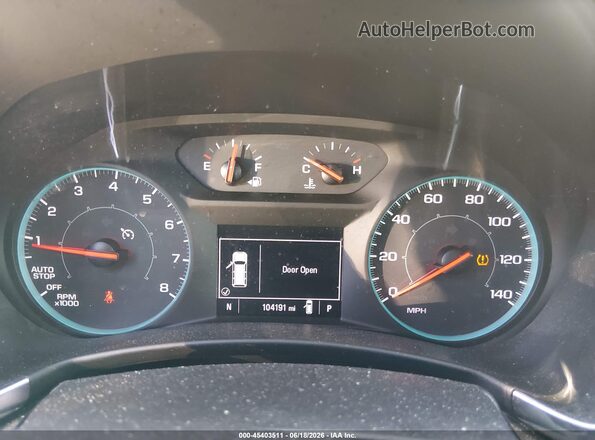 2GNAXSEV5L6135249 2020 CHEVROLET EQUINOX Silver Հետևի նստատեղերի տեսք