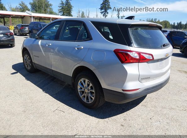 2GNAXSEV5L6135249 2020 CHEVROLET EQUINOX Silver Հետևի ձախ