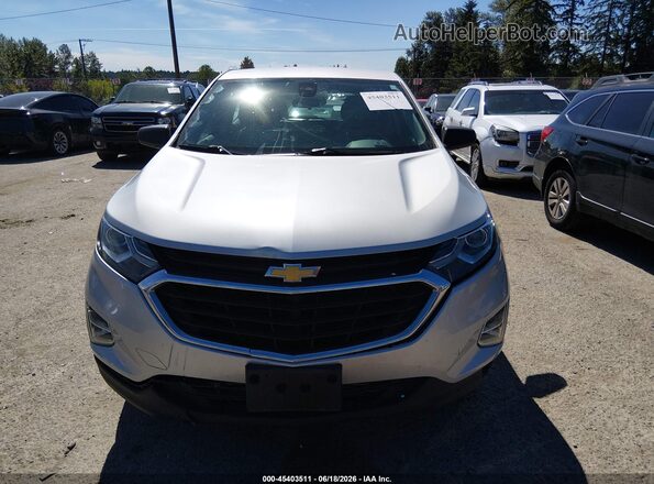 2GNAXSEV5L6135249 2020 CHEVROLET EQUINOX Silver Սարքավորումների վահանակի տեսք