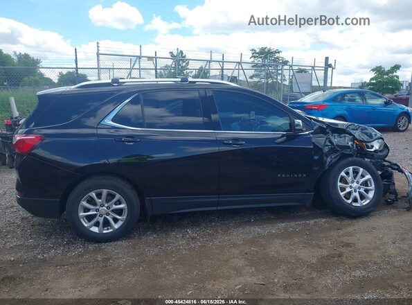 2GNAXSEV6J6129683 2018 CHEVROLET EQUINOX Black უკანა სალონის ხედი