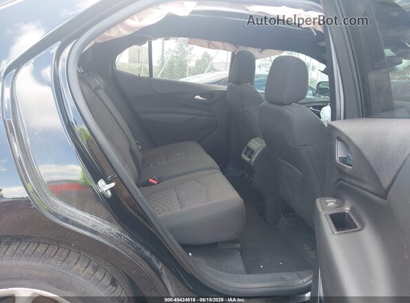 2GNAXSEV6J6129683 2018 CHEVROLET EQUINOX Black VIN კოდის სტიკერის ხედი