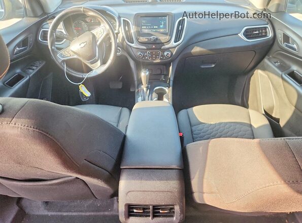 2GNAXSEV6J6333089 2018 CHEVROLET EQUINOX Black Vista del salpicadero