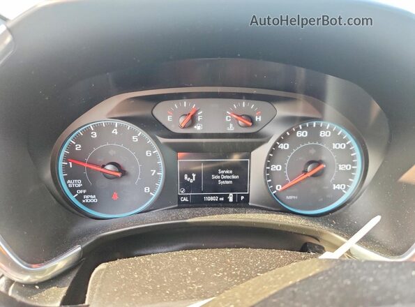 2GNAXSEV6J6333089 2018 CHEVROLET EQUINOX Black Vista del cuadro de instrumentos
