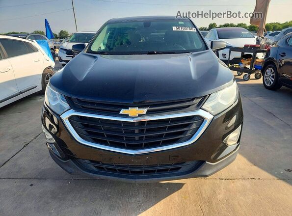 2GNAXSEV6J6333089 2018 CHEVROLET EQUINOX Black Vista frontal