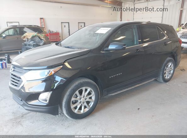 2GNAXSEV7J6282671 2018 CHEVROLET EQUINOX Black Front left