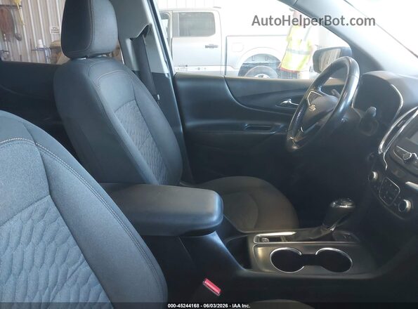 2GNAXSEV7J6282671 2018 CHEVROLET EQUINOX Black Front interior view