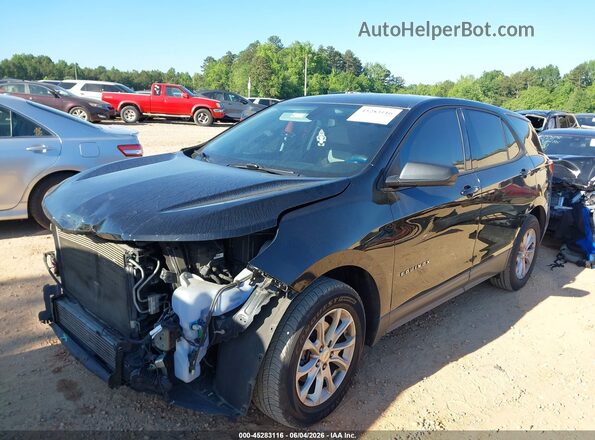 2GNAXSEV7K6270490 2019 CHEVROLET EQUINOX Black Przód lewy