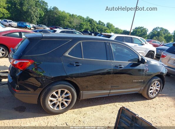2GNAXSEV7K6270490 2019 CHEVROLET EQUINOX Black Widok wnętrza z tyłu