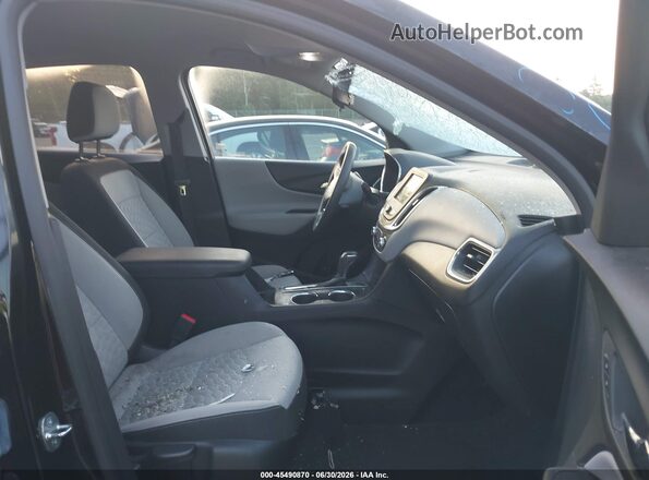 2GNAXSEV7K6295910 2019 CHEVROLET EQUINOX Black წინა სალონის ხედი