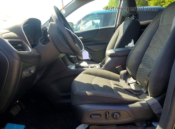 2GNAXSEV8J6280167 2018 CHEVROLET EQUINOX Черный Вид салона спереди
