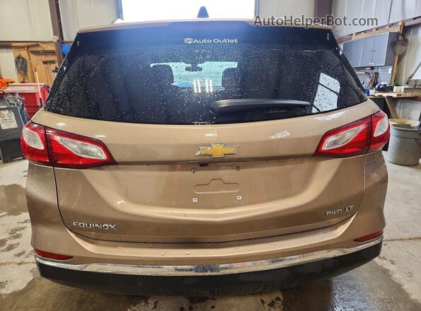 2GNAXSEV8J6299592 2018 CHEVROLET EQUINOX Tan Vista trasera