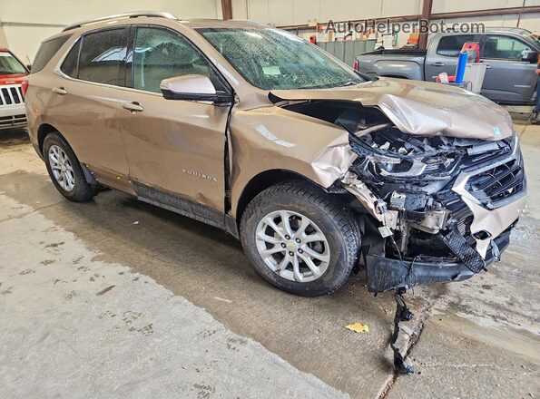 2GNAXSEV8J6299592 2018 CHEVROLET EQUINOX Tan Delantero derecho