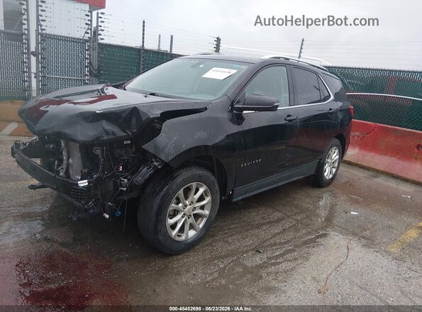 2GNAXSEV8J6312812 2018 CHEVROLET EQUINOX Black Przód lewy