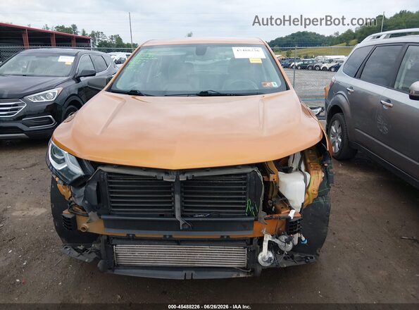 2GNAXSEV8K6113504 2019 CHEVROLET EQUINOX Orange Вид задньої частини салону